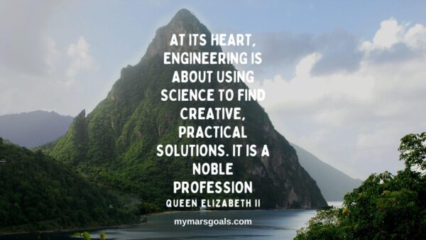 At its heart, engineering is about using science to find creative, practical solutions. It is a noble profession
