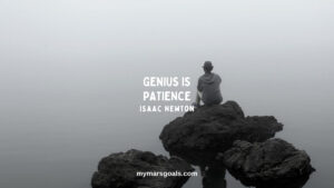 Genius is patience