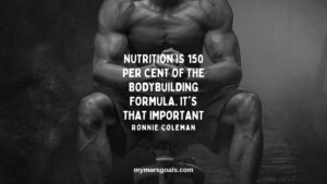 Nutrition is 150 per cent of the bodybuilding formula. It's that important