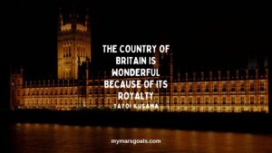 The country of Britain is wonderful because of its royalty