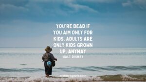 You're dead if you aim only for kids. Adults are only kids grown up, anyway