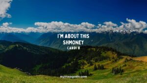 I'm about this shmoney