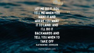Let me do it. You tell me when you want it and where you want it to land, and I'll do it backwards and tell you when to take off