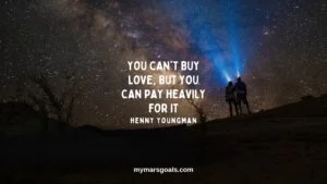 You can't buy love, but you can pay heavily for it
