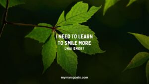I need to learn to smile more