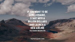 If you want to be a Millionaire, start with a billion dollars and launch a new airline
