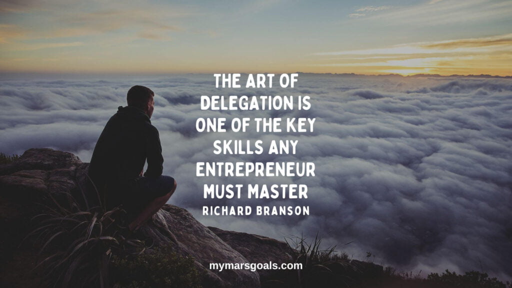 The art of delegation is one of the key skills any entrepreneur must master