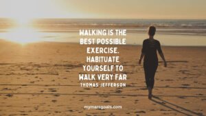 Walking is the best possible exercise. Habituate yourself to walk very far