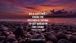 As a catcher, I know the pitcher is trying to get ahead in the count