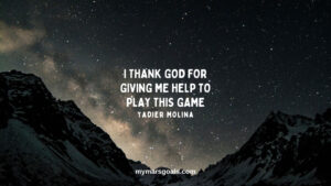 I thank God for giving me help to play this game