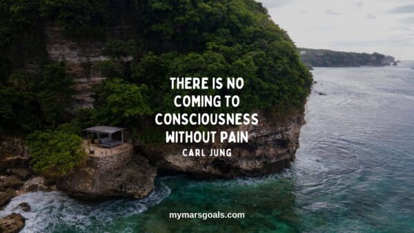 There is no coming to consciousness without pain
