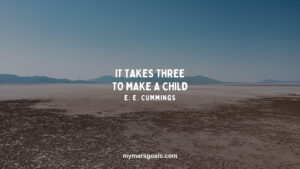 It takes three to make a child