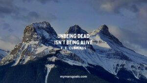 Unbeing dead isn't being alive